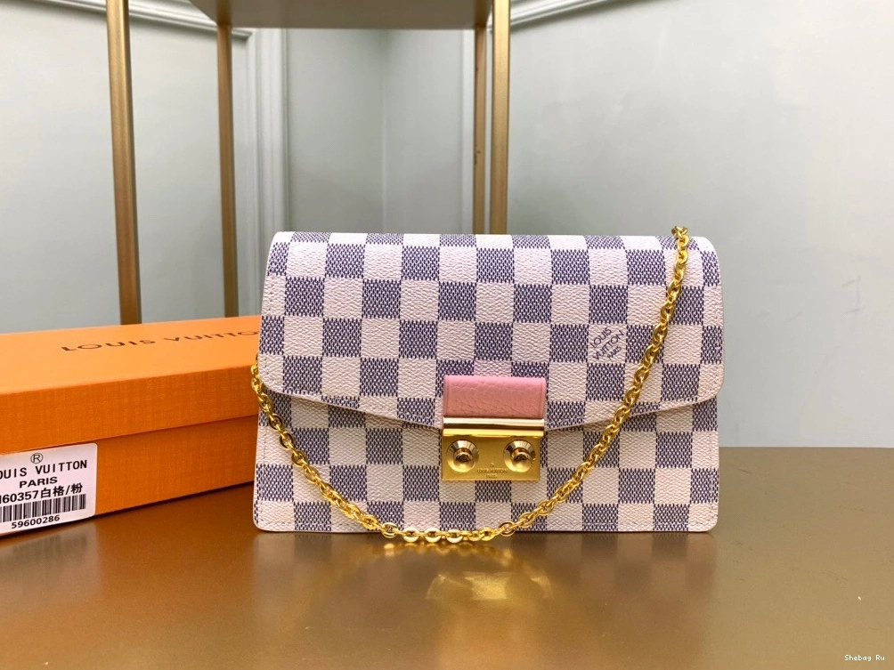 WALLET CROISETTE VUITTON LOUIS CHAIN 0816